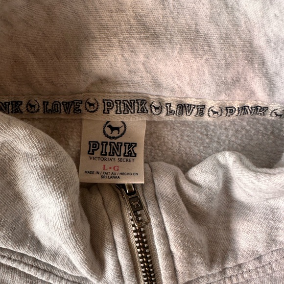 PINK 1/4 zip - Picture 2 of 2